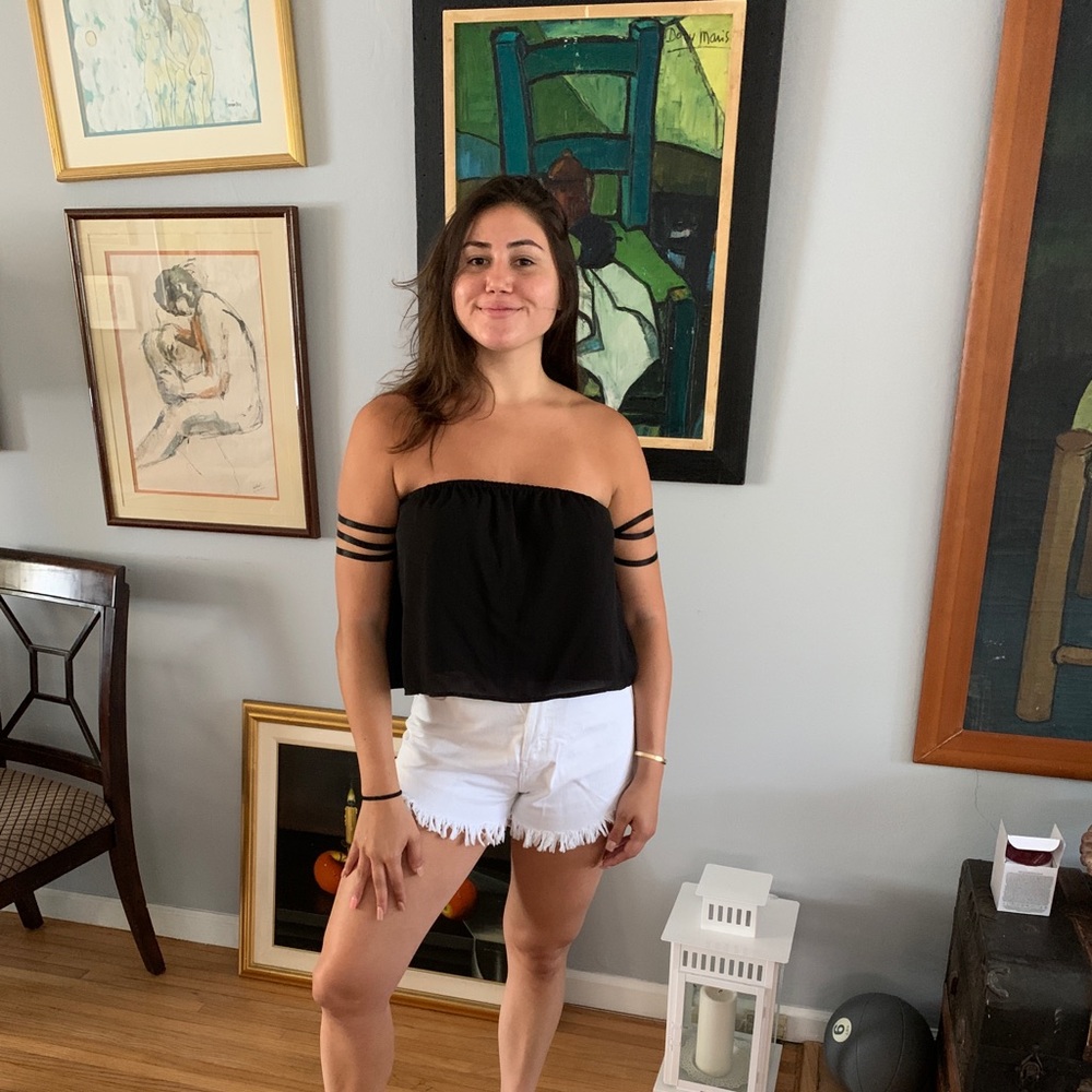 Off the shoulder blouse